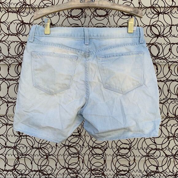 KanCan mid rise boyfriend fit distressed jean shorts Size 24 - Picture 6 of 9